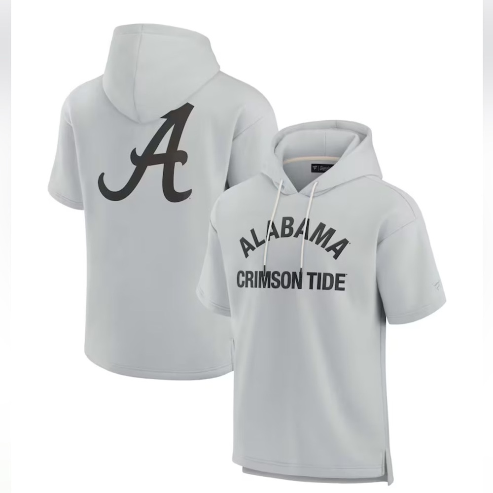 Alabama Crimson Tide Fanatics Unisex Elements‎ short sleeve hoodie